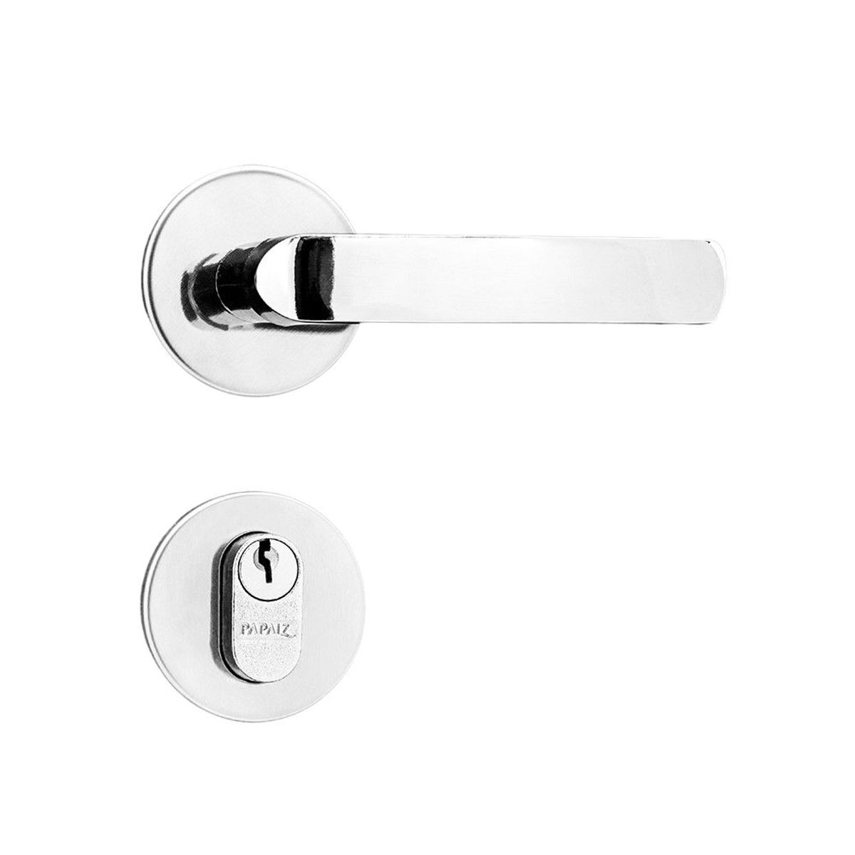 Fechadura Fit Ext 3400 Mz570 Cr Papaiz, marca Papaiz - Foto Principal