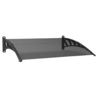 Toldo Versatil 100x100cm Preto/Fume