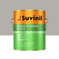 Tinta Acrílica Rende e Cobre Muito Standard Fosco Interno e Externo Elefante 3,6L Suvinil