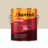 Tinta Acrílica Toque Premium Fosco Interno e Externo Palha 3,6L Suvinil