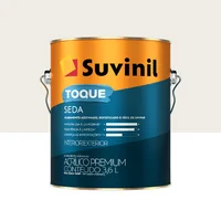 Tinta Acrílica Toque de Seda Premium Acetinado Interno e Externo Branco Neve 3,6L Suvinil