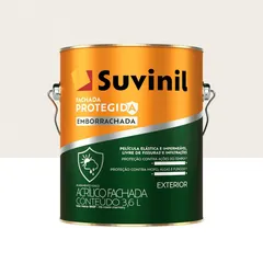 Tinta Acrílica Fachada Protegida Emborrachada Premium Fosco Externo Branco Neve 3,6L Suvinil