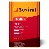 Tinta Acrílica Toque Premium Fosco Interno e Externo Palha 18L Suvinil