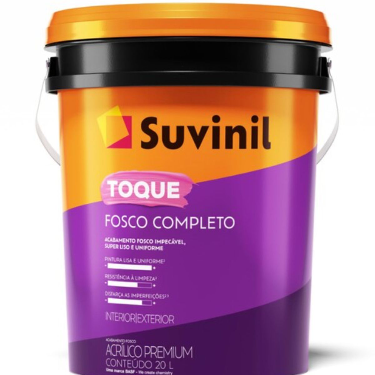 Tinta Toque Fosco Completo 20l Branco Neve Suvinil, marca Suvinil - Foto Principal