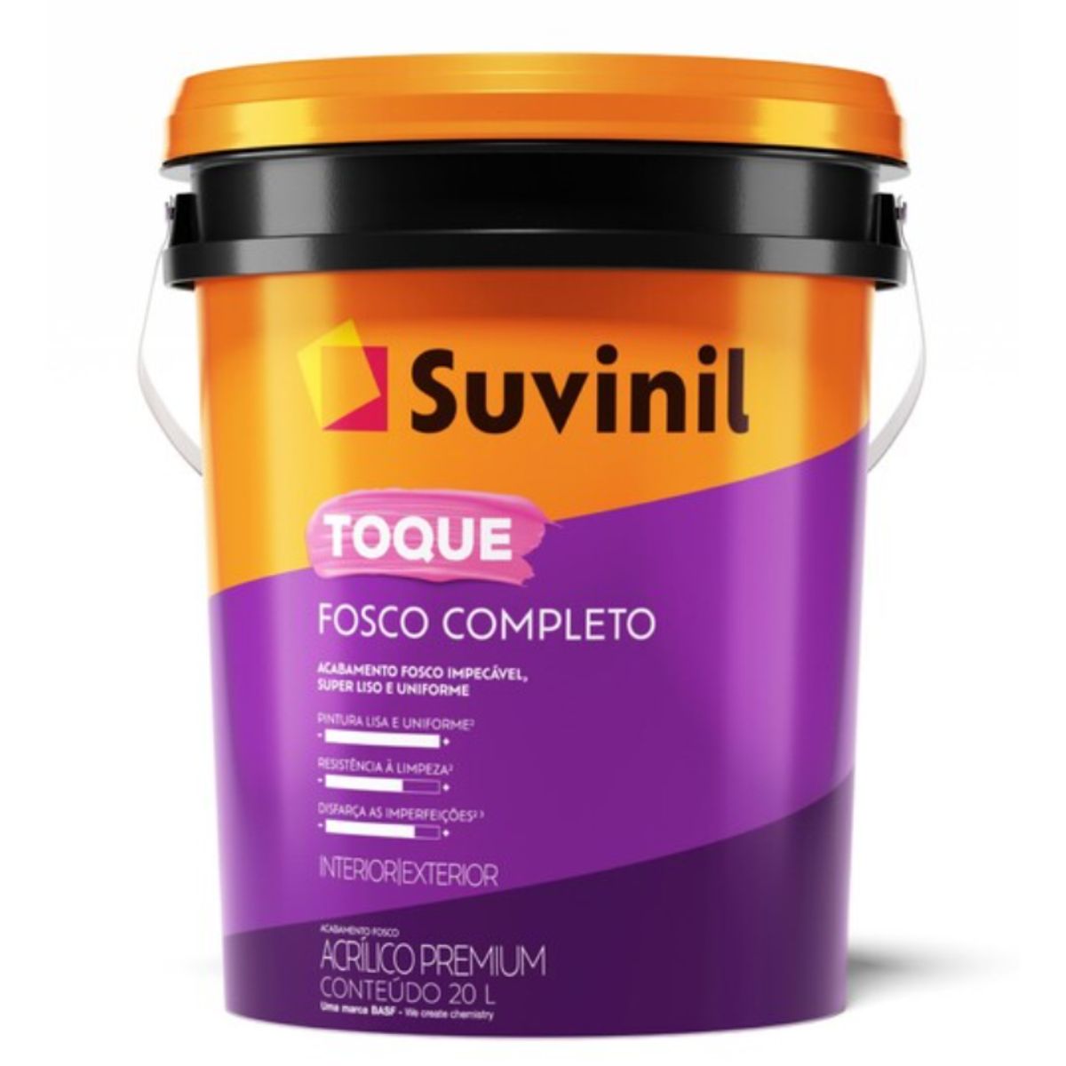 Tinta Toque Fosco Completo 20l Branco Neve Suvinil, marca Suvinil - Foto Principal