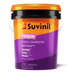 Tinta Toque Fosco Completo 20l Branco Neve Suvinil