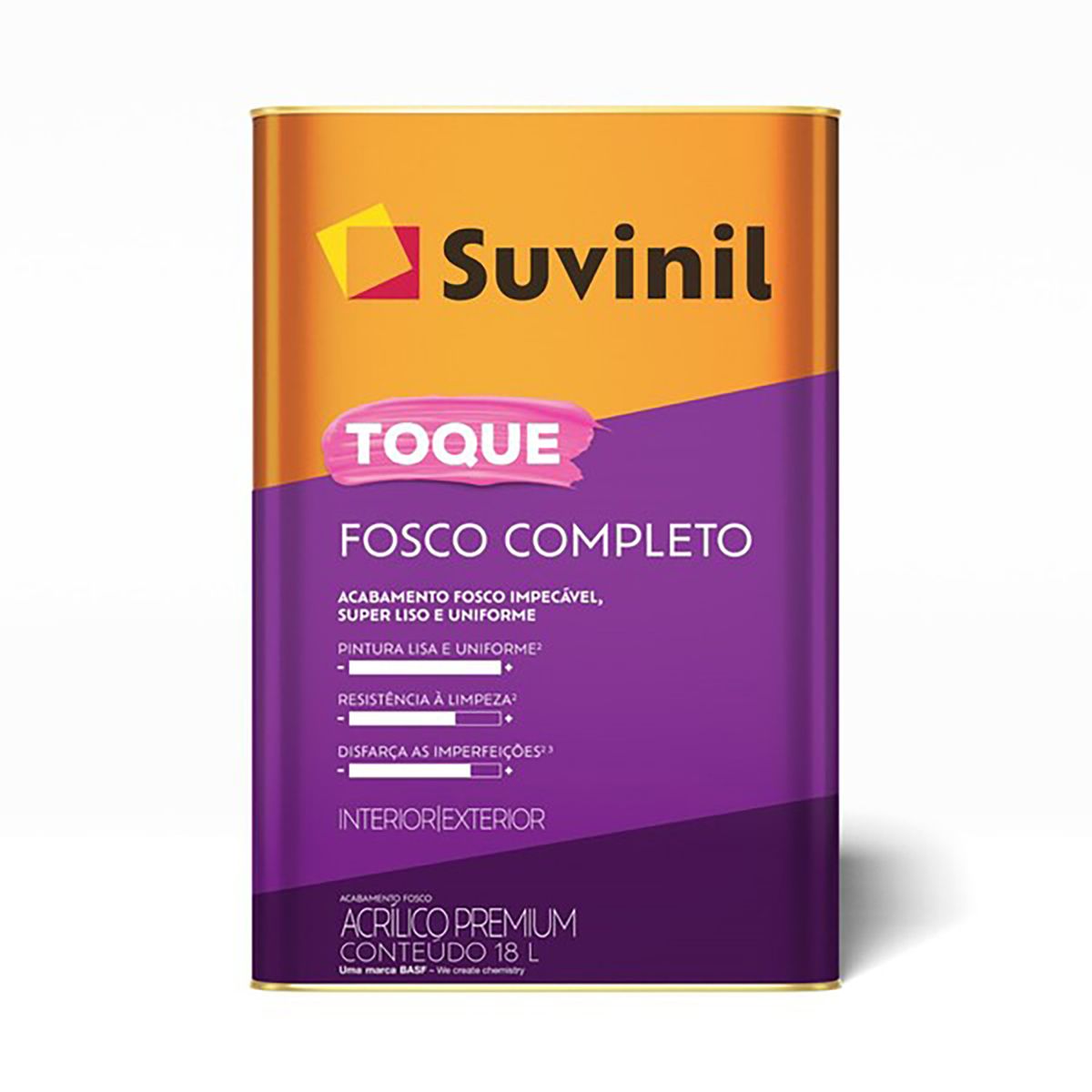 Suvinil Toque Fosco Completo 18l Cromio, marca Suvinil - Foto Principal