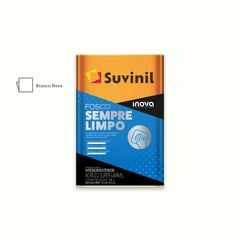 Tinta Acrílica Fosca Inova Sempre Limpo Premium Interno e Externo Branco Neve 18L Suvinil