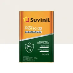 Tinta Acrílica Fachada Protegida Emborrachada Premium Fosco Externo Branco Neve 18L Suvinil