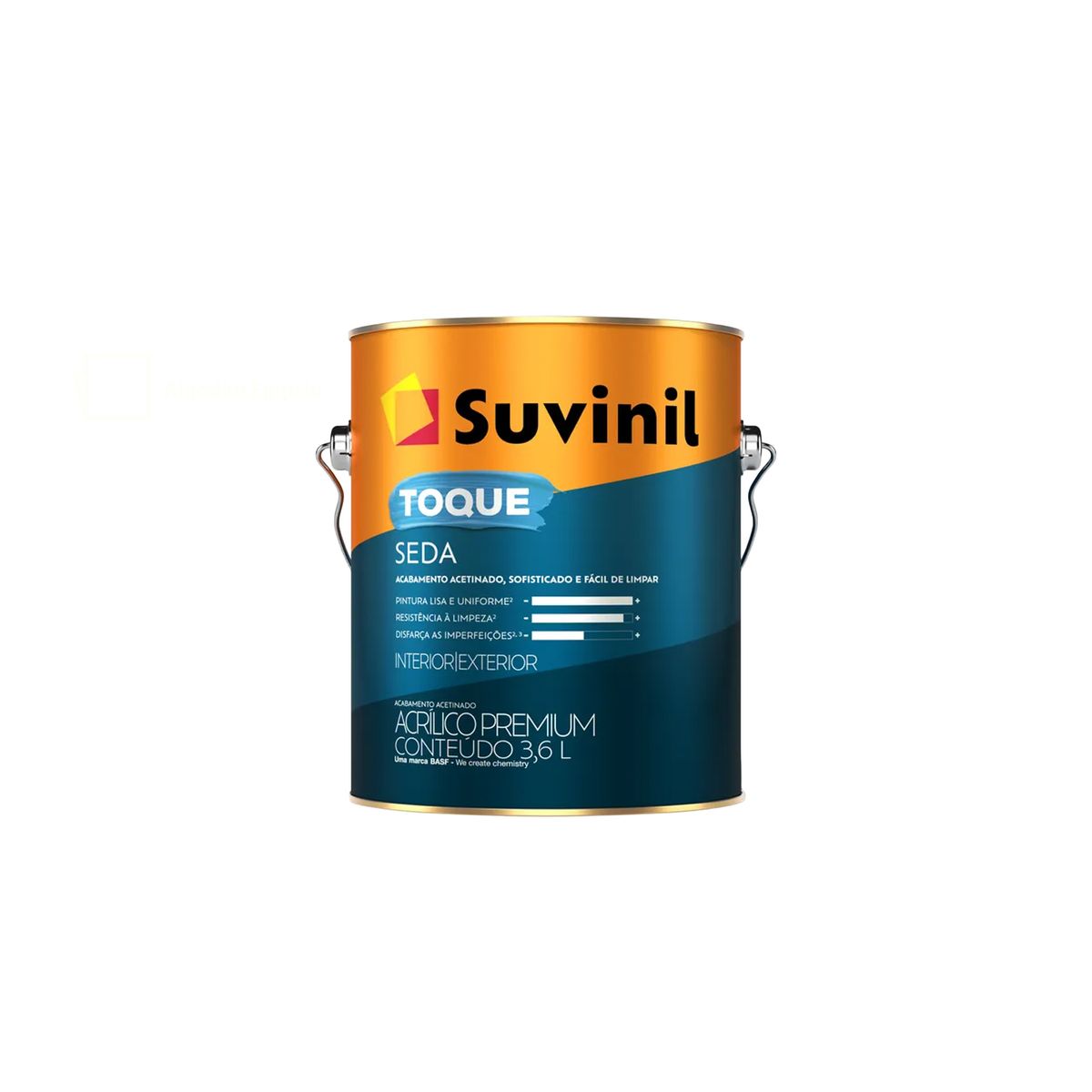 Tinta Acrílica Toque de Seda Premium Acetinado Interno e Externo Algodão Egipcio 18L Suvinil, marca Suvinil - Foto 2
