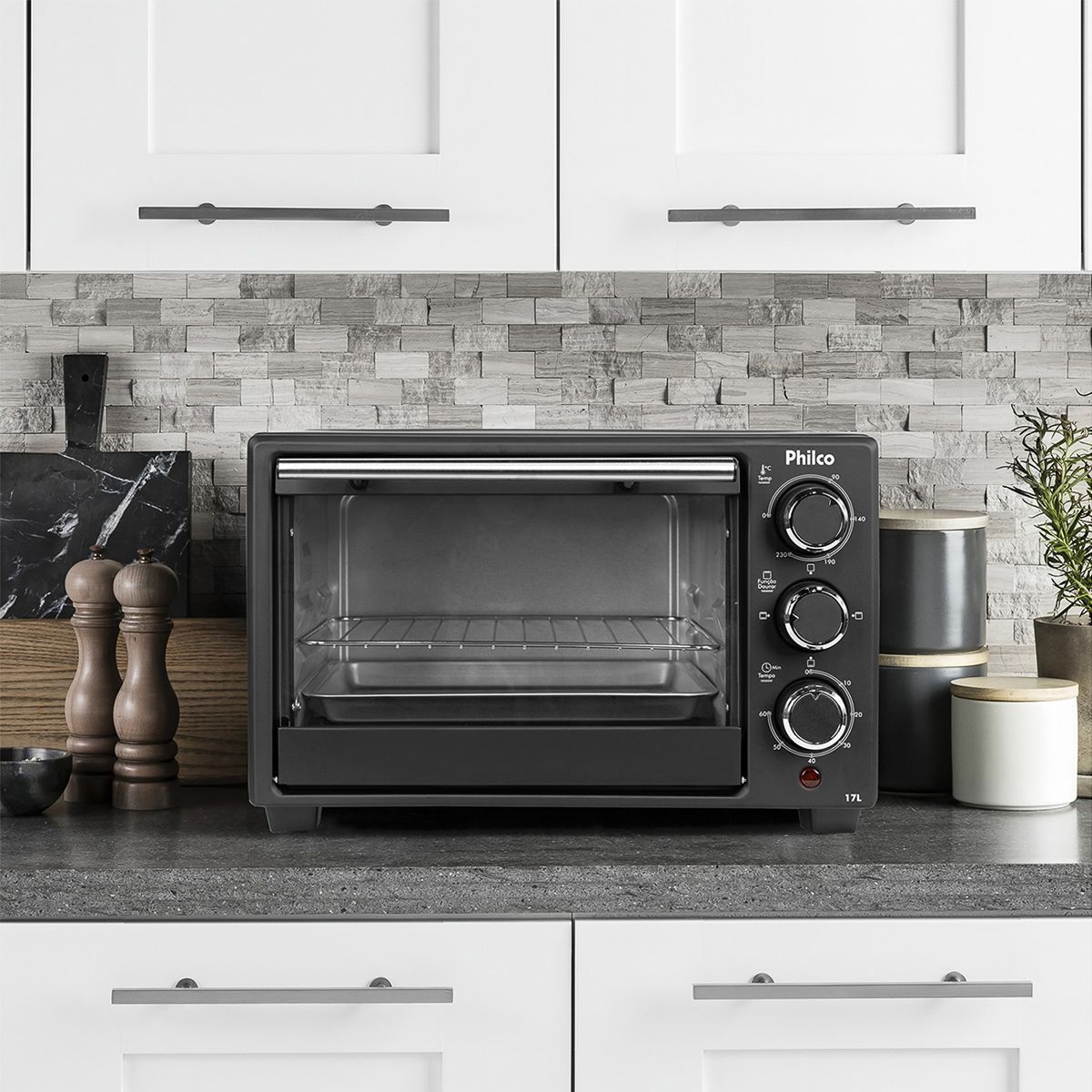 Forno Eletrico Pfe17p 220v, marca Britânia - Foto 2