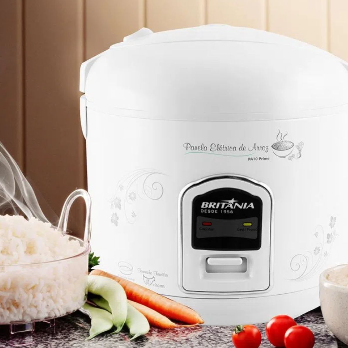 Panela Arroz Pa10 Prime 127v, marca Britânia - Foto 2
