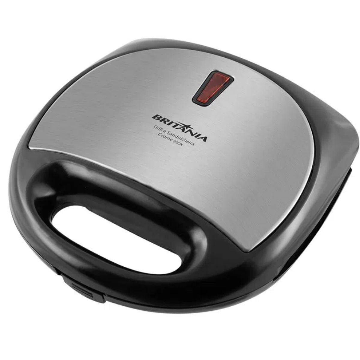 Sanduicheira e Grill Crome Inox 220v, marca Britânia - Foto Principal