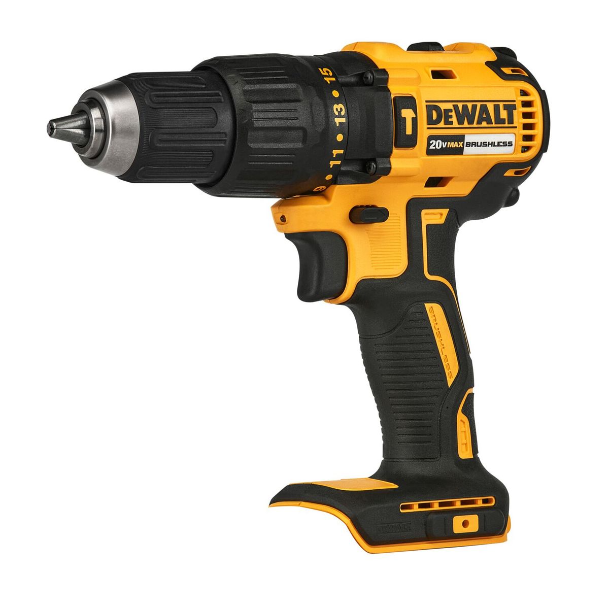 Parafusadeira furadeira de Impacto ¿ de 1/2" (13mm) 20v Max* Li-ion - Brushless + 1 Bateria de 2ah + Maleta, marca Dewalt - Foto 2