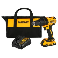 Parafusadeira furadeira de Impacto ¿ de 1/2" (13mm) 20v Max* Li-ion - Brushless + 1 Bateria de 2ah + Maleta