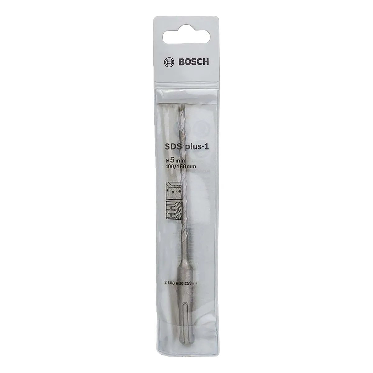 Broca Bosch Sds Plus-1 para Concreto 5x100x160mm, marca Bosch - Foto 2