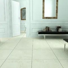 Piso Estocolmo Bege Brilhante Cecafi 45x45cm Caixa 2 M²