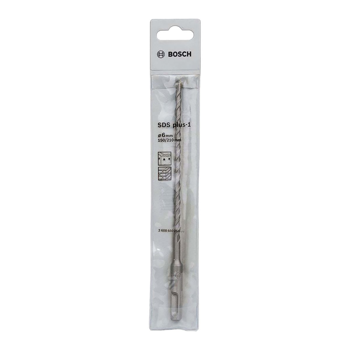 Broca Bosch Sds Plus-1 para Concreto 6x150x210mm, marca Bosch - Foto 2