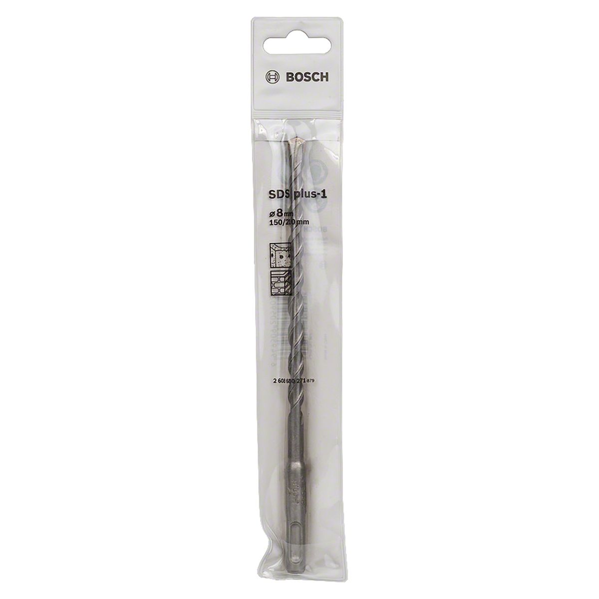 Broca Bosch Sds Plus-1 para Concreto 8x150x210mm, marca Bosch - Foto 2