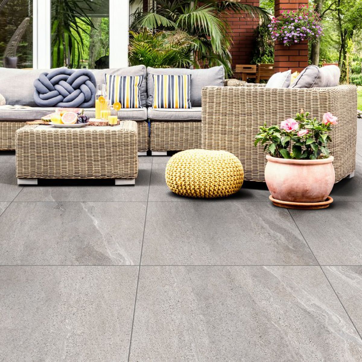 Piso Gran Vision Abs Cinza Retificado 82x82cm Rochamaxx Caixa 2,70m², marca Triunfo - Foto Principal