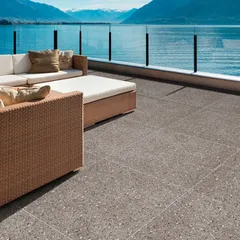 Piso Abs Retificado Granite Cinza Interno 82x82cm Caixa 2,70m² Triunfo