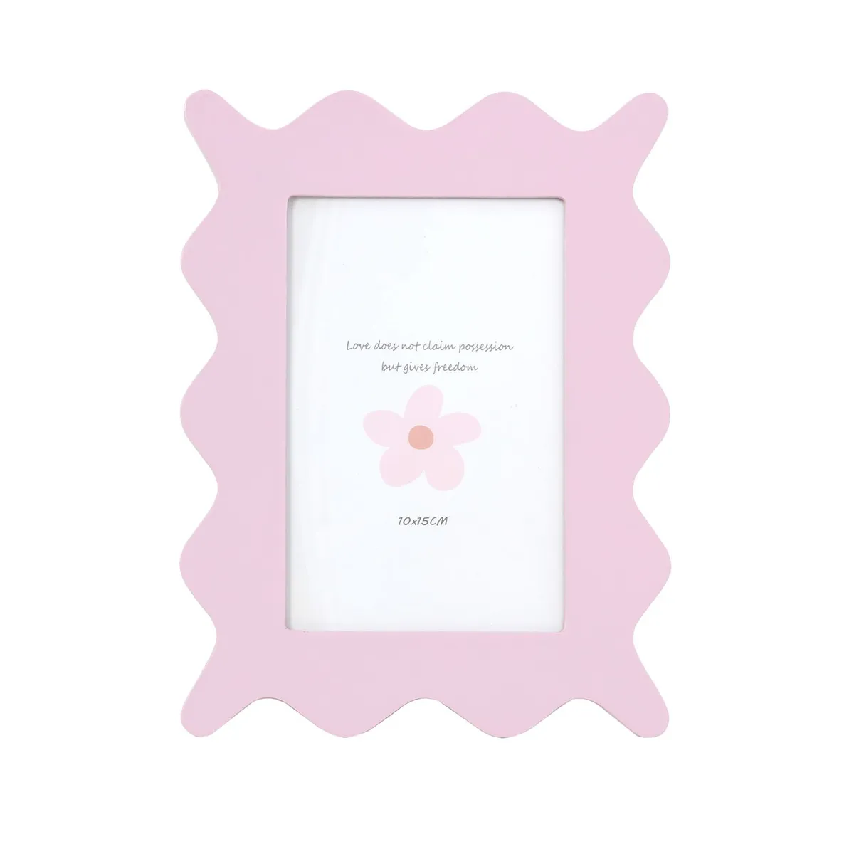 Porta Retrato de Foto Infantil Forma 10x15 Rosa Just Home Collection, marca Just Home Collection - Foto Principal