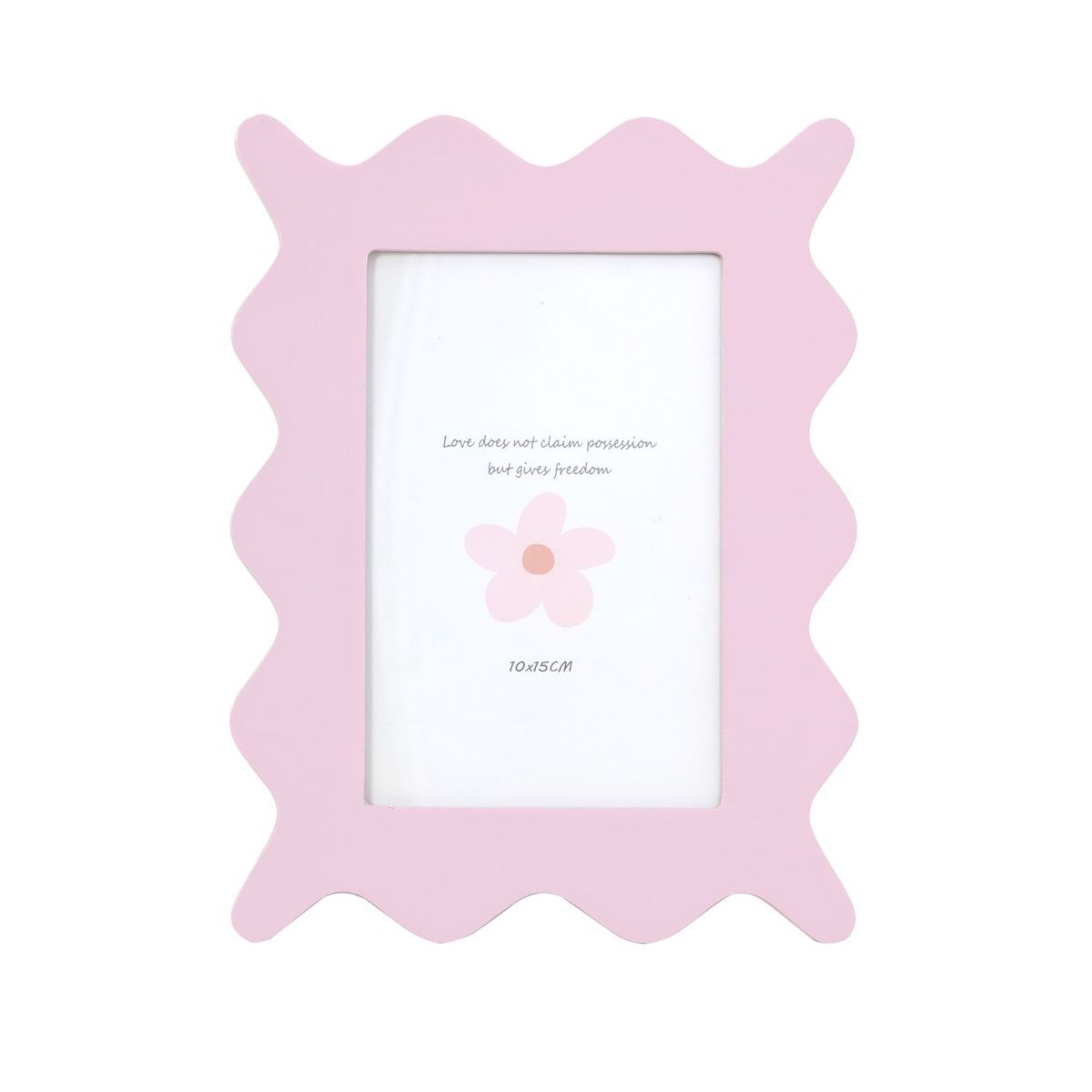 Porta Retrato de Foto Infantil Forma 10x15 Rosa Just Home Collection, marca Just Home Collection - Foto Principal