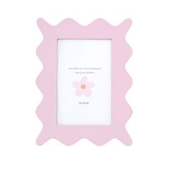 Porta Retrato de Foto Infantil Forma 10x15 Rosa Just Home Collection