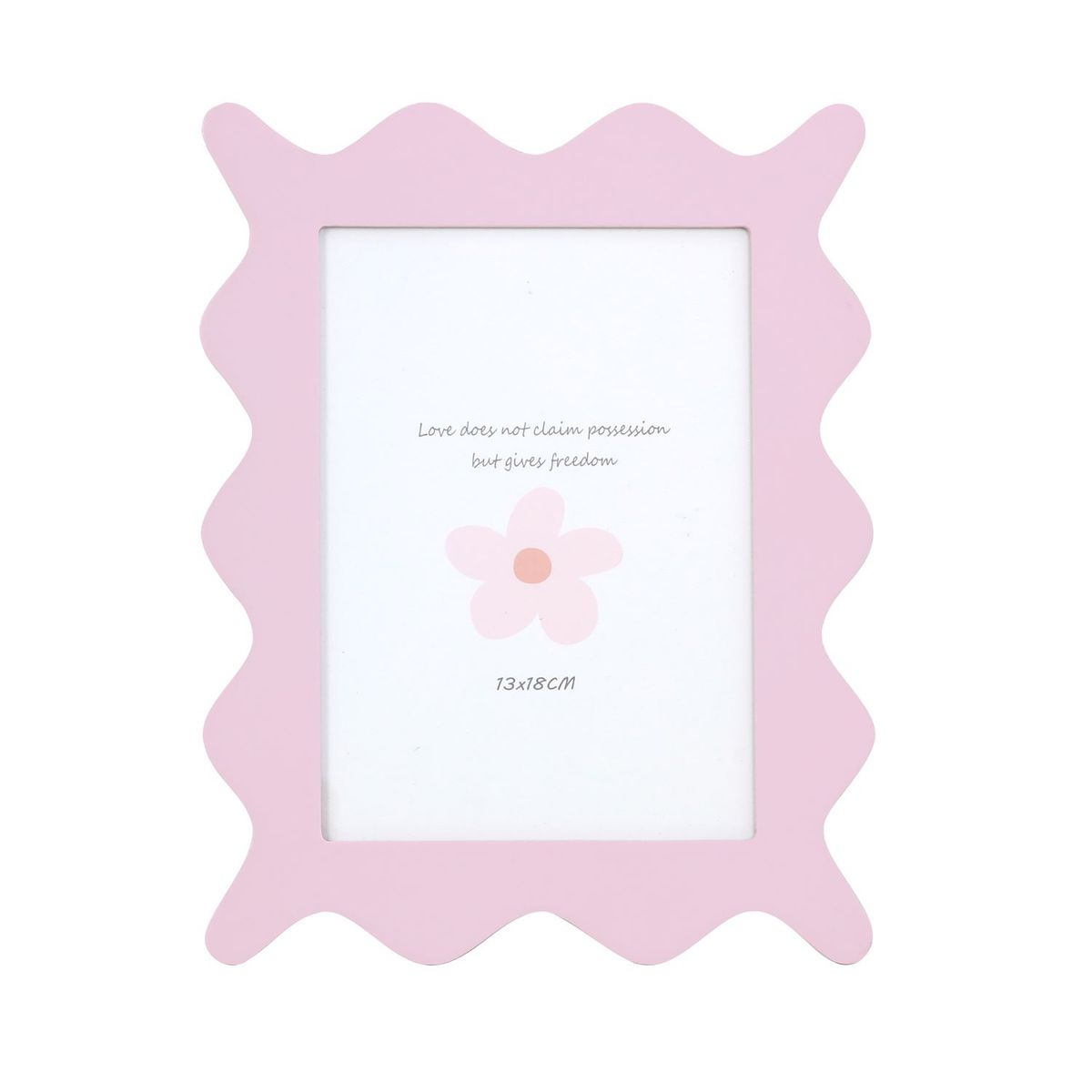 Porta Retrato de Foto Infantil Forma 13x18 Rosa Just Home Collection, marca Just Home Collection - Foto Principal