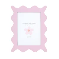 Porta Retrato de Foto Infantil Forma 13x18 Rosa Just Home Collection