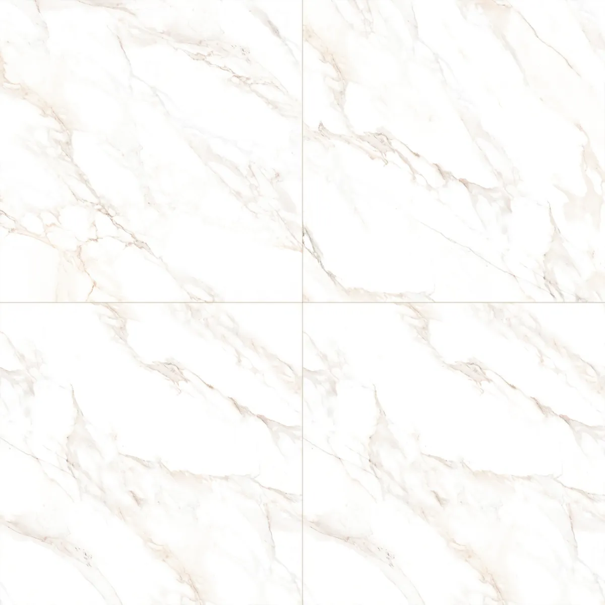 Piso Marmo Douro Branco Retificado Polido 82x82cm Rochamaxx Caixa 2,70m², marca Triunfo - Foto Principal