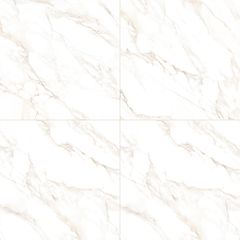 Piso Marmo Douro Branco Retificado Polido 82x82cm Rochamaxx Caixa 2,70m²