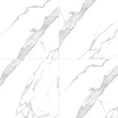 Piso R70632 Branco Retificado Acetinado 70x70cm Rochaforte Caixa 3,43m²