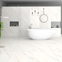 Piso R70752 Branco Retificado Acetinado 70x70cm Rochaforte Caixa 3,43m²