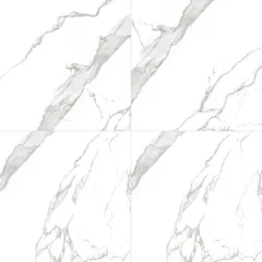 Piso Pr70672 Branco Retificado Polido 70x70cm Rochaforte Caixa 3,43m²