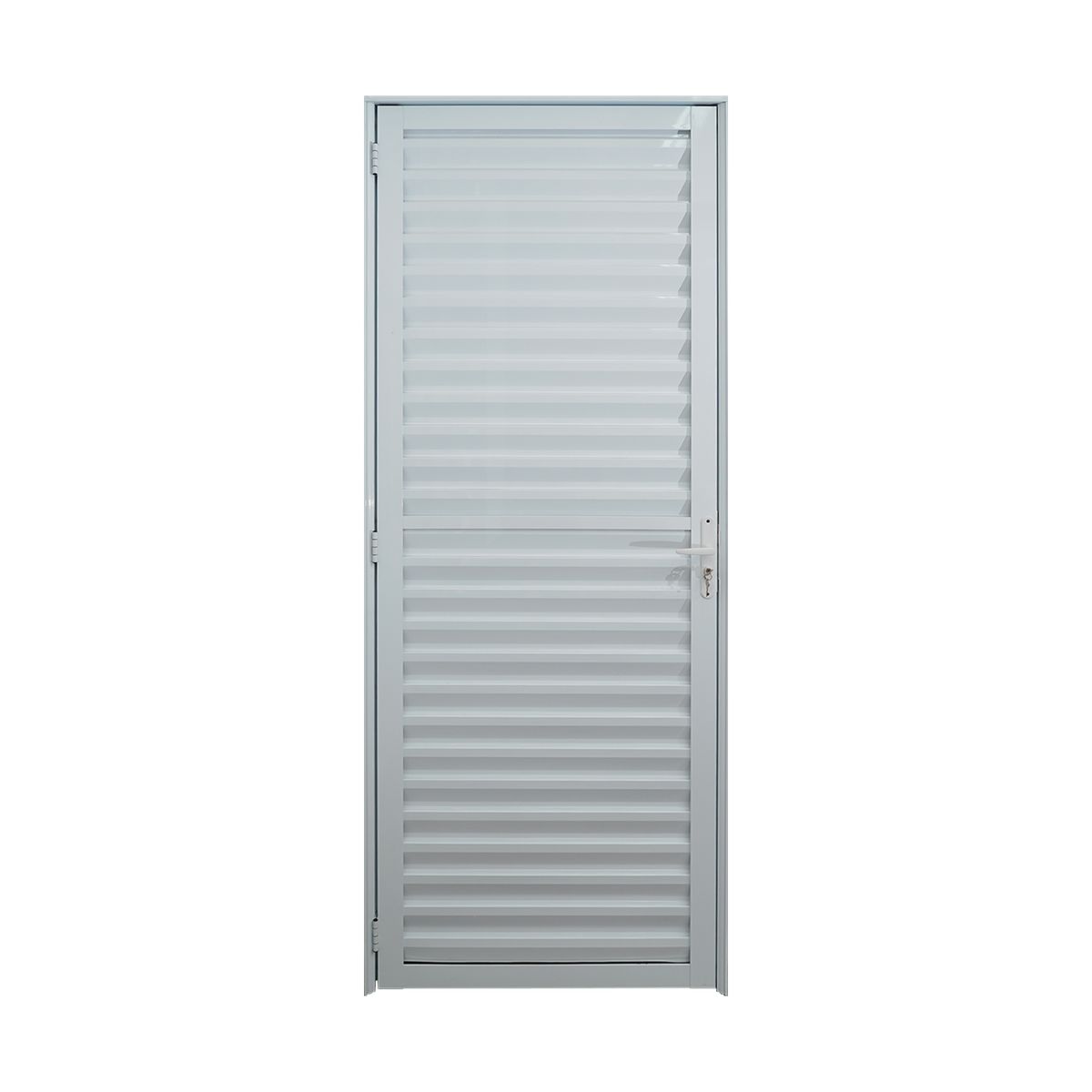 Porta Palheta 210x70 Direita Branco, marca Lux Esquadrias - Foto Principal