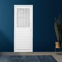 Porta Social 210x80 Direita Vidro m Boreal Branco