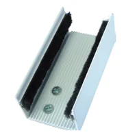 Guia para Porta de Correr 80mm Branco