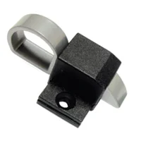 Fecho Avião em Nylon/aluminio Preto