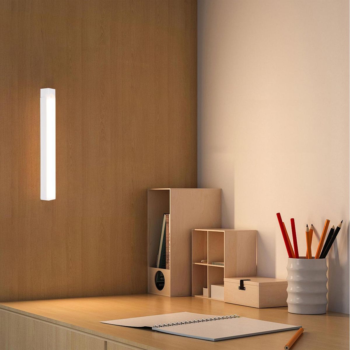 Sensor Magnético Usb para Luz Sob a Cabine Multicolorido Just Home Collection, marca Just Home Collection - Foto 2