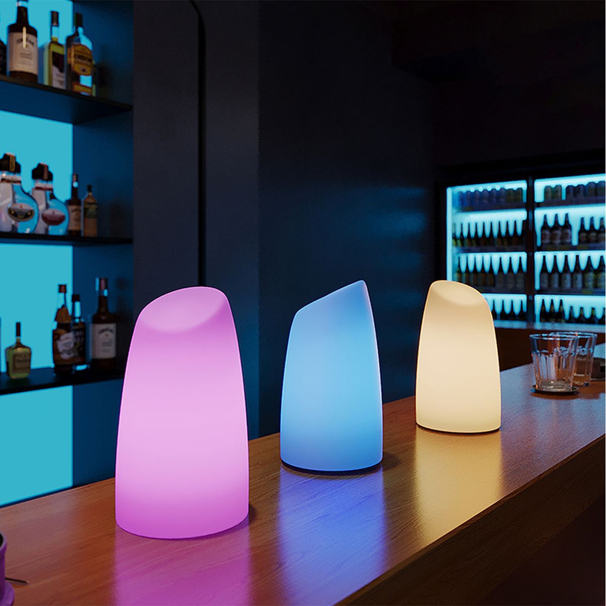 Luminária Rgb Pillar Led com Ctl Just Home Collection, marca Just Home Collection - Foto 2