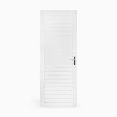 Porta Palheta Alumínio Branco Direita 210x80cm