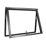 Maxim-ar 1 Folha Vidro Mini Boreal Black 60x60