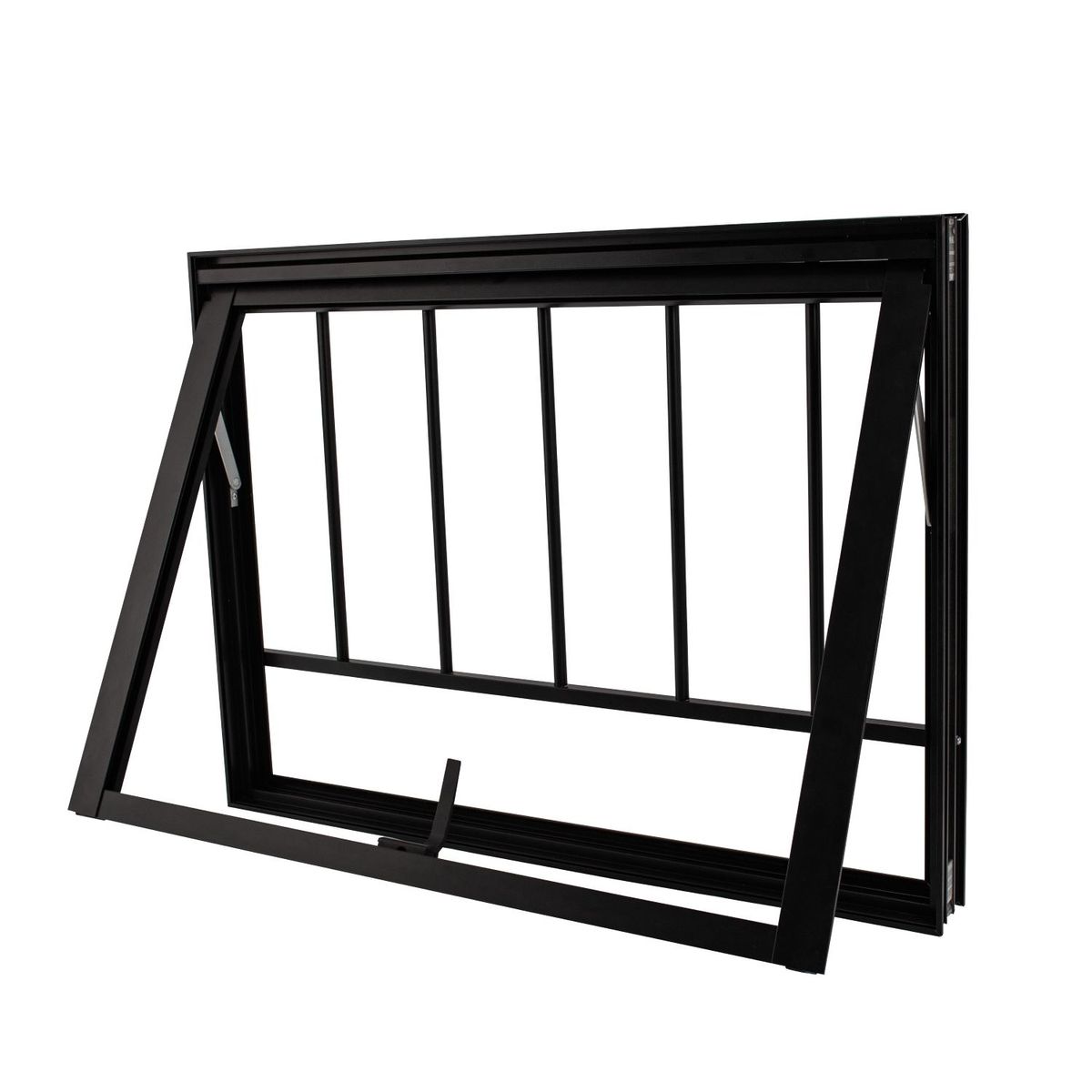 Maxim-ar 1 Folha Vidro Mini Boreal Black 60x60, marca  - Foto Principal
