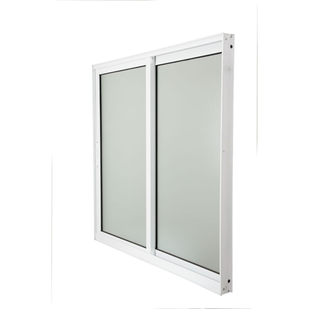 Janela de Correr 2 Folhas 1 Fixa Vidro Liso Branca 100x120, marca  - Foto Principal