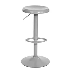 Cadeira de Bar Vora Cinza Just Home Collection