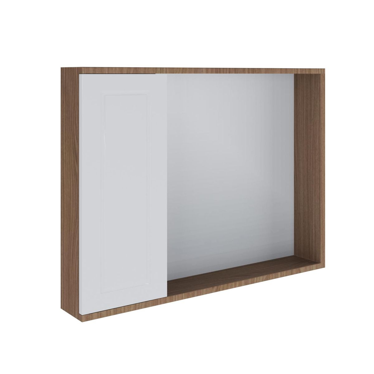 Espelheira Imperius 80cm Branco/Jequitiba Venturi, marca  - Foto Principal