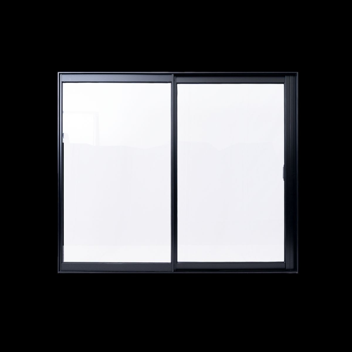 Janela 2 Folhas 100x120 Preto Plus, marca Lux Esquadrias - Foto Principal