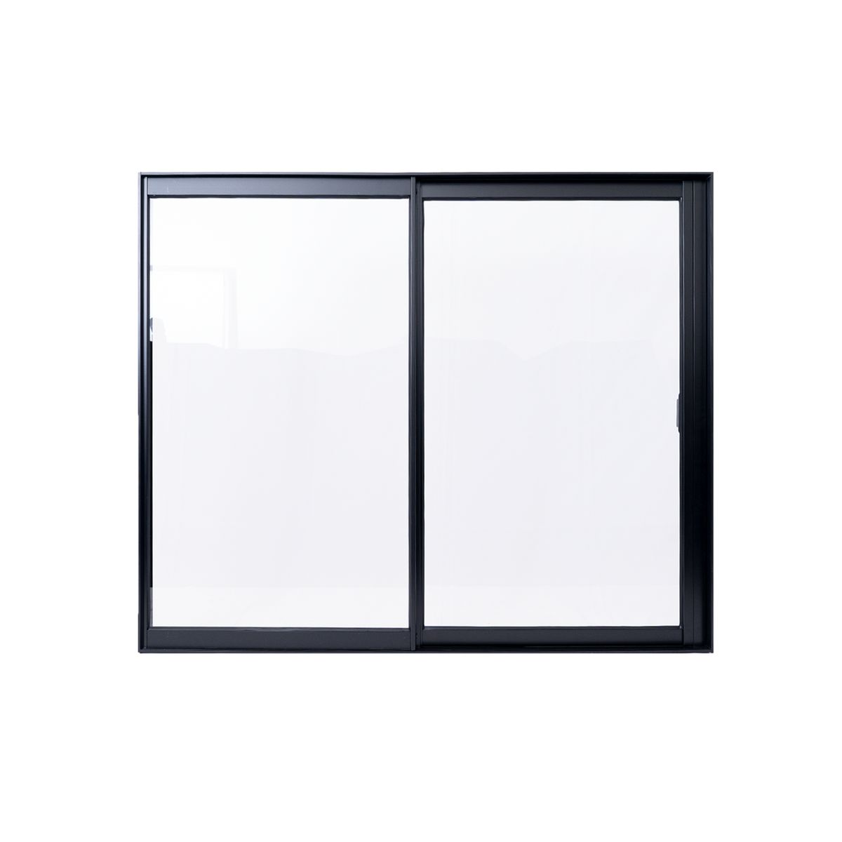 Janela 2 Folhas 100x120 Preto Plus, marca Lux Esquadrias - Foto Principal