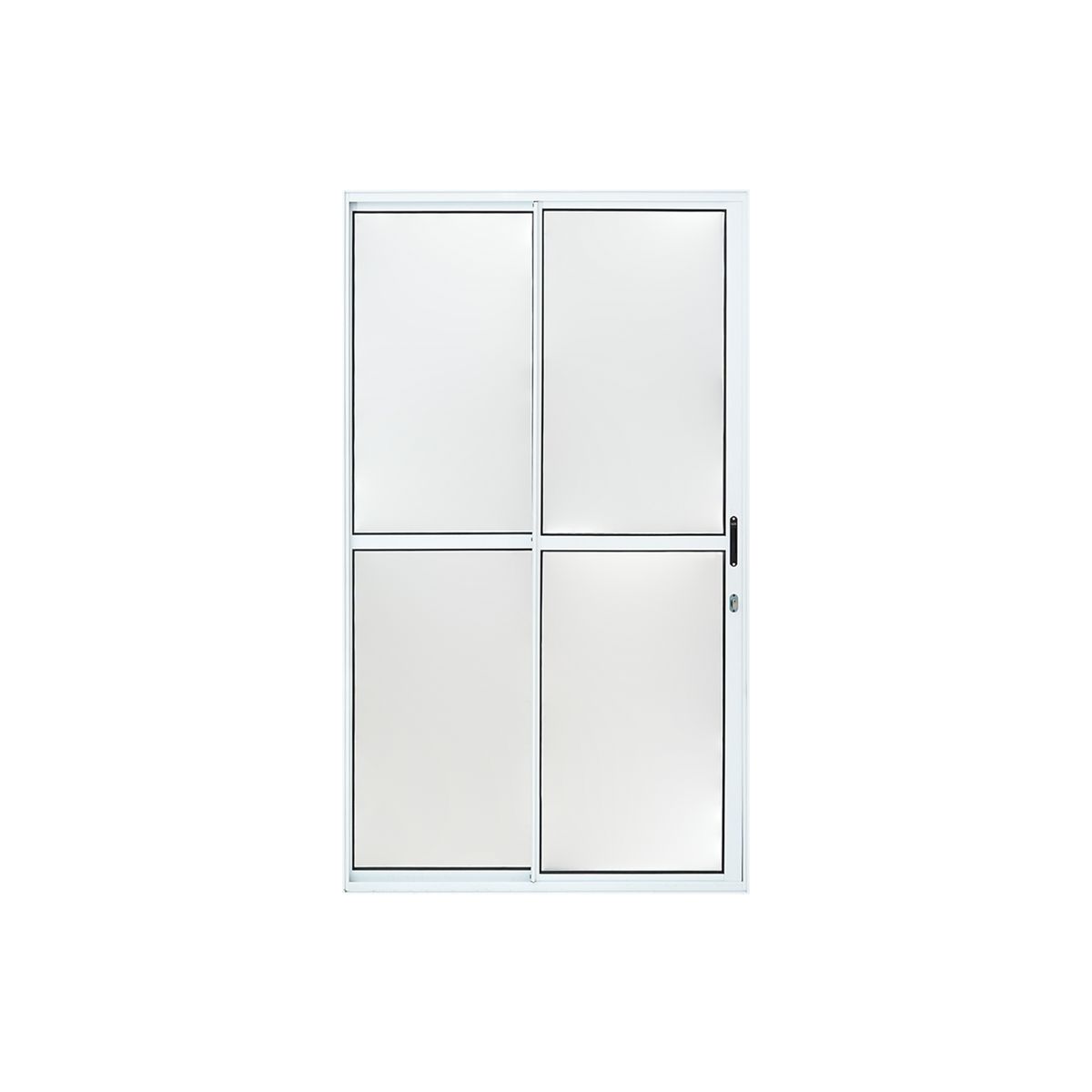 Pta Balcao 2f 210x150 Branco Max, marca Lux Esquadrias - Foto Principal